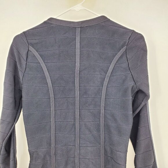 Venus Zip Up Bodycon‎ Long Sleeve Dark Fairy Grunge Goth Women's Dress Small - Picture 9 of 12